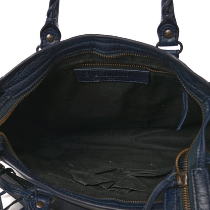 Balenciaga Veau Arena Multicolore Classic Hardware S City Bleu Nuit Rouge 4 of 4