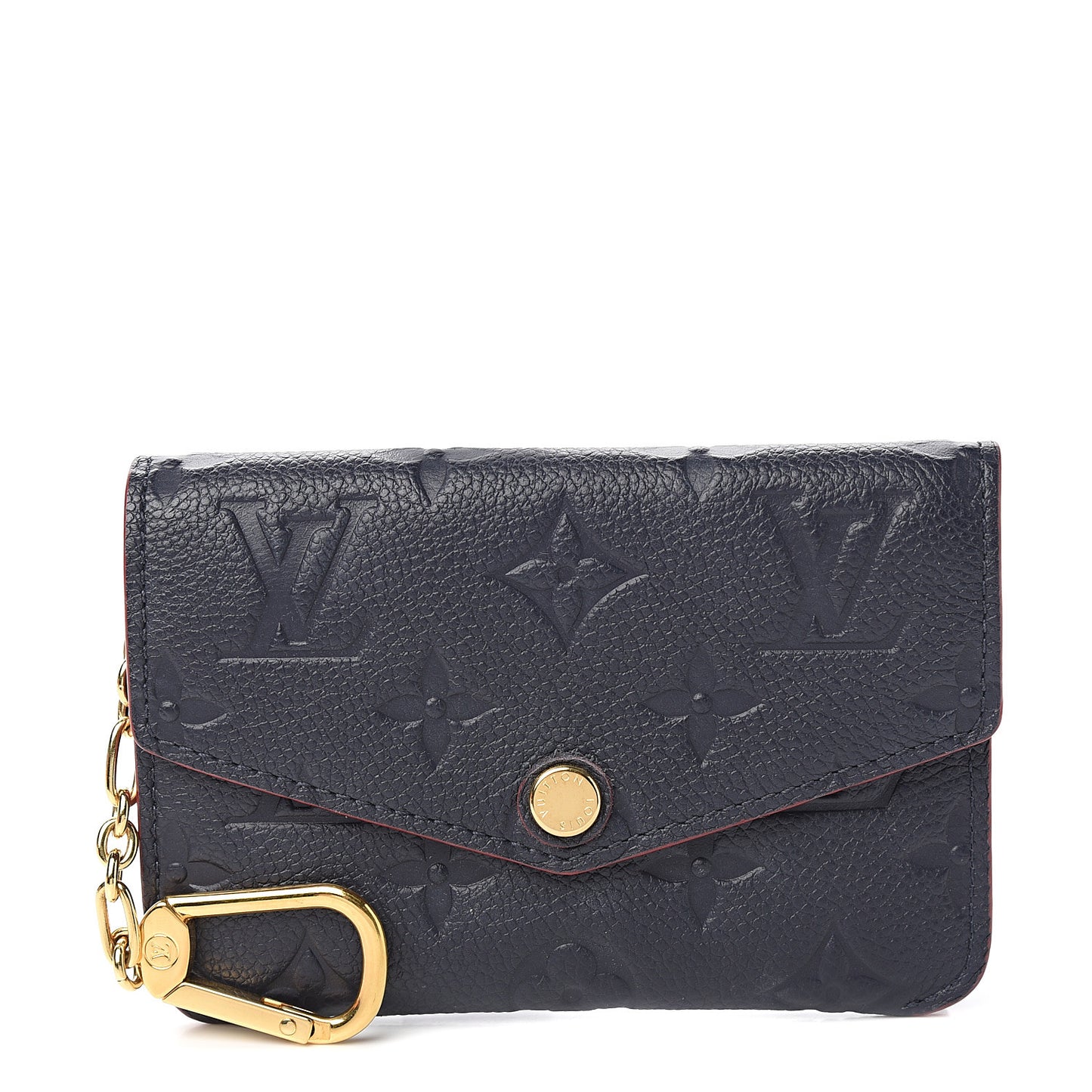 Empreinte Key Pouch Marine Rouge