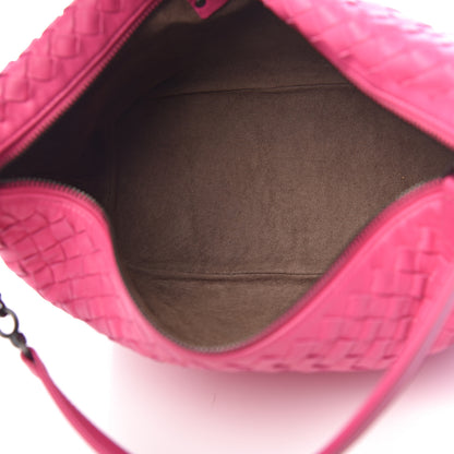Bottega Veneta Nappa Intrecciato Hobo Fuchsia 5 of 11