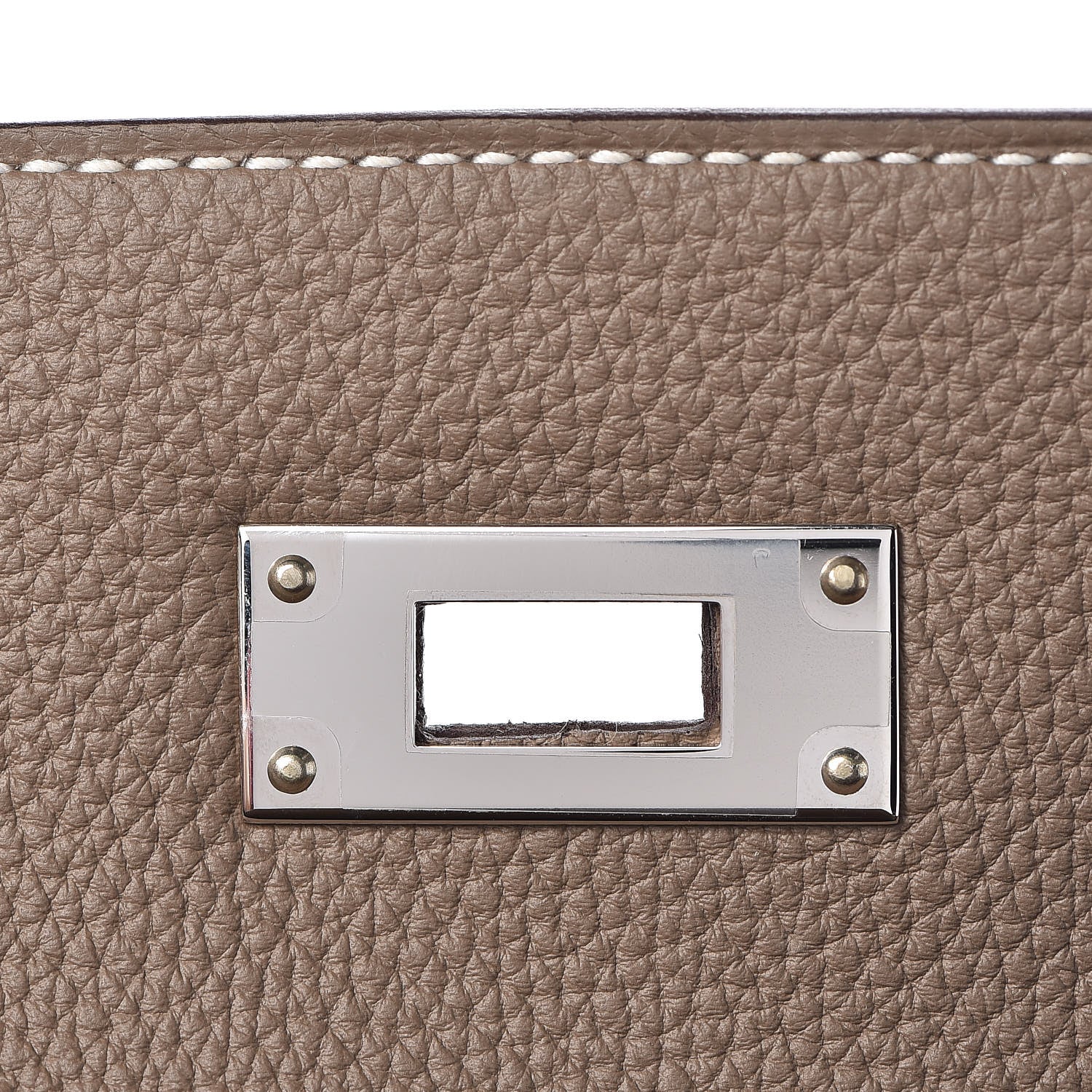 Hermes Togo Kelly Retourne 32 Etoupe 19 of 34