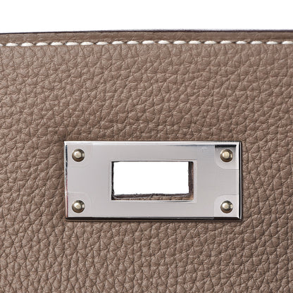 Hermes Togo Kelly Retourne 32 Etoupe 19 of 34