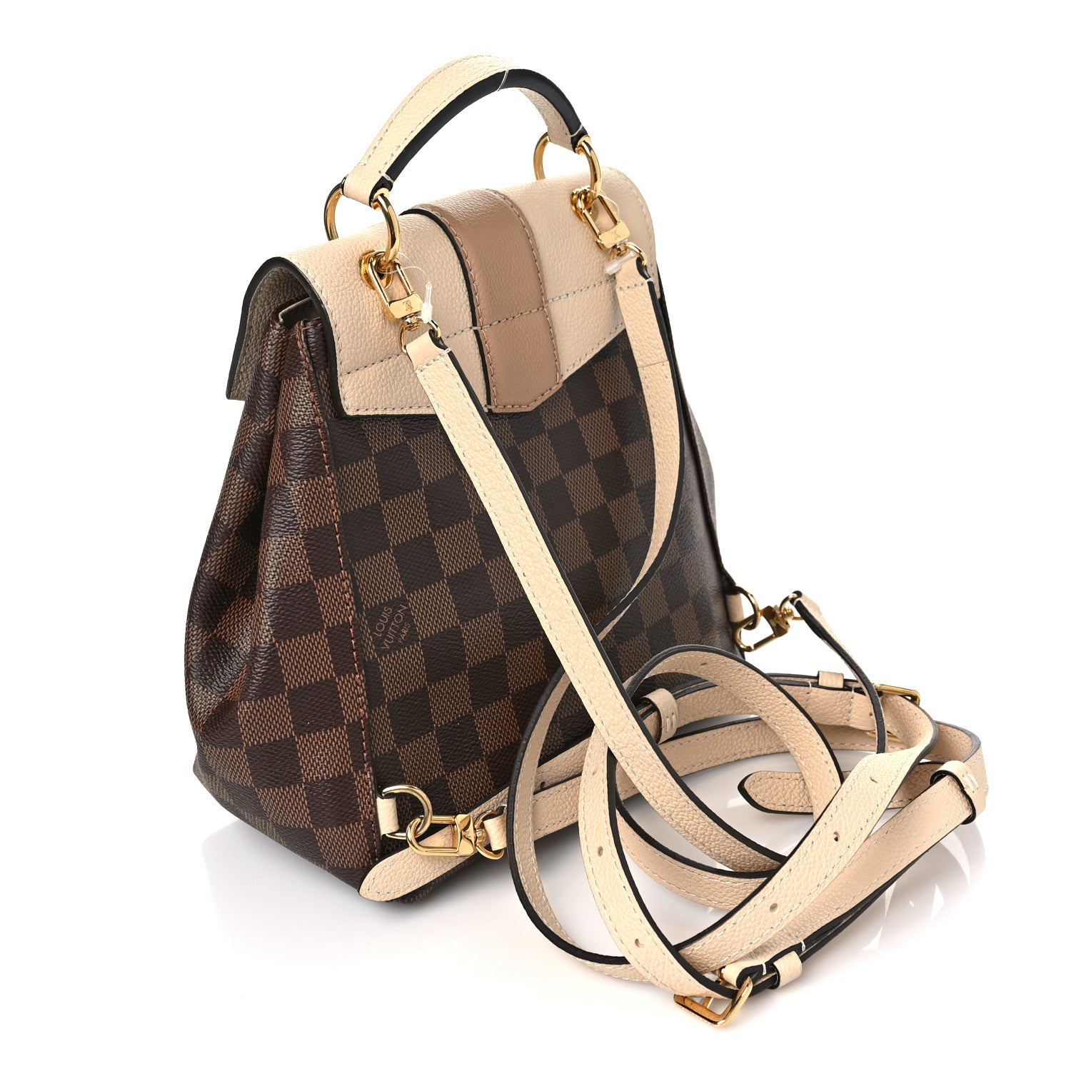 Louis Vuitton Damier Ebene Clapton Backpack Creme 3 of 8
