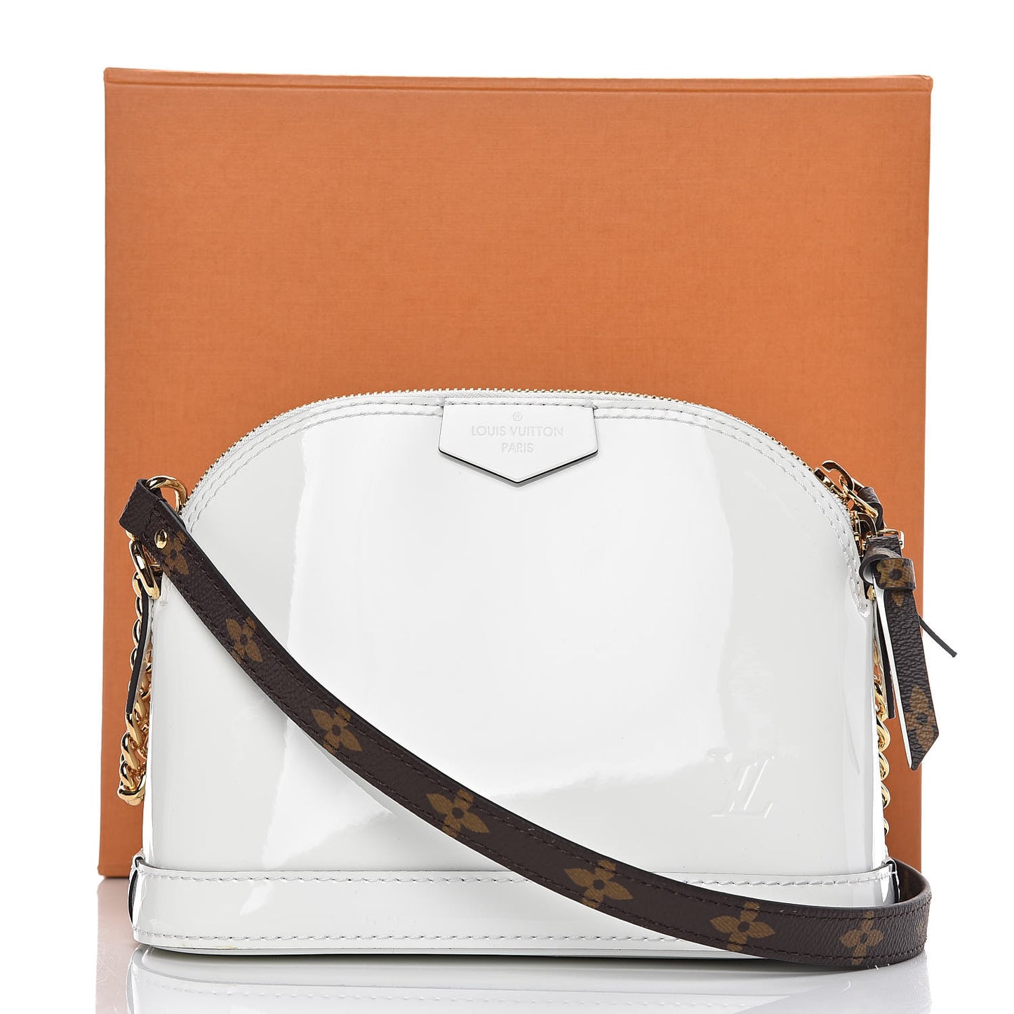 Patent Monogram Alma Mini Snow