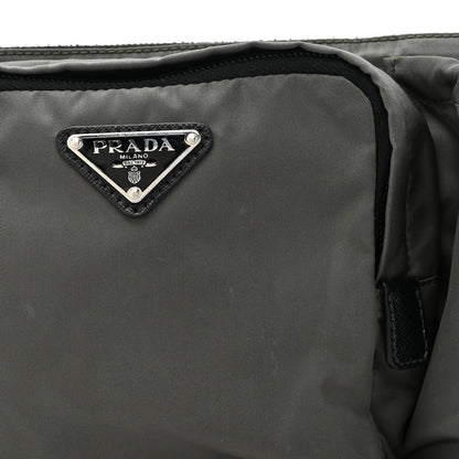 Prada Tessuto Nylon Multipocket Belt Bag Grey 7 of 10