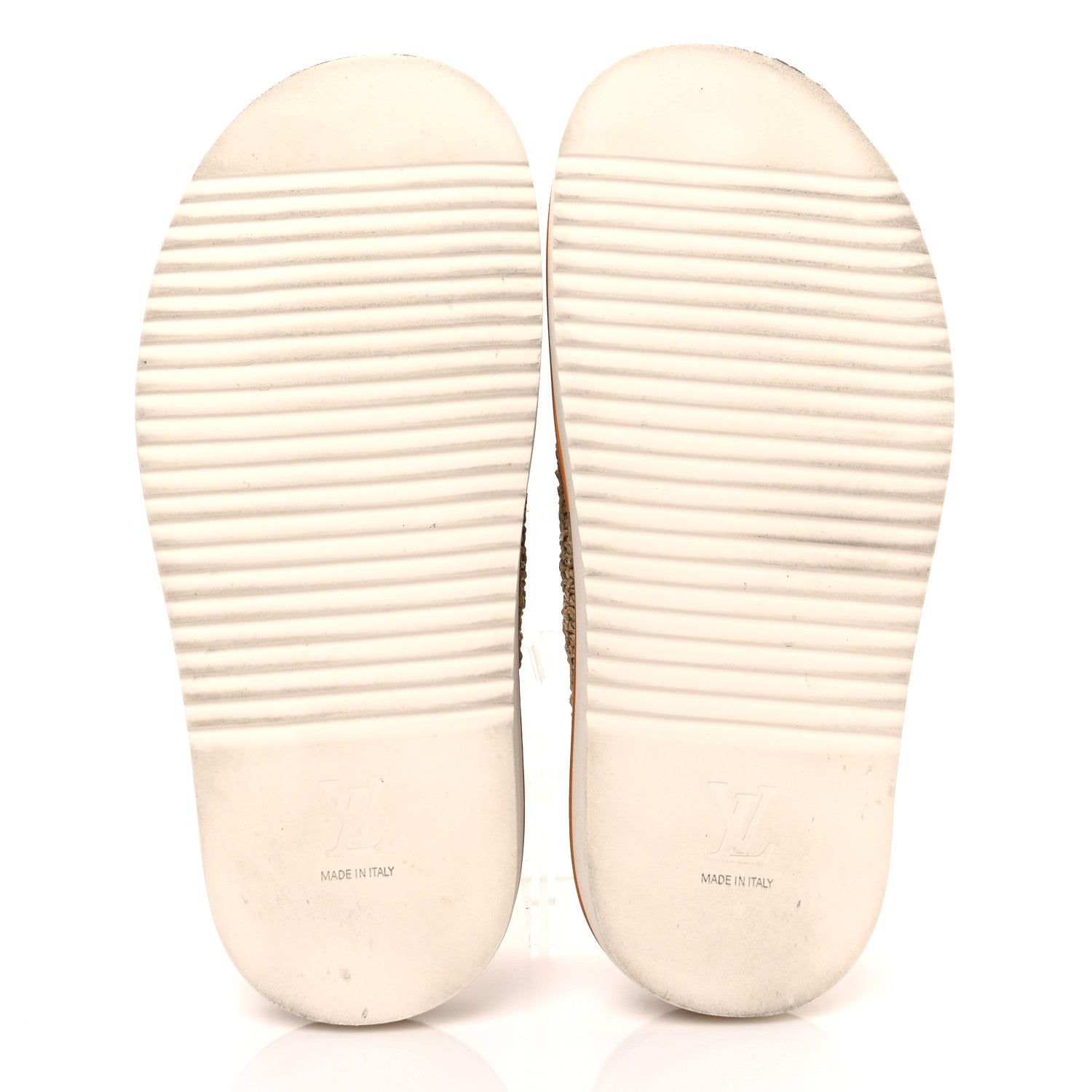 Louis Vuitton Raffia LV Easy Mens Mule 9.5 Beige 7 of 10