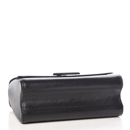 Louis Vuitton Epi Twist Shoulder Bag MM Matte Black 4 of 8