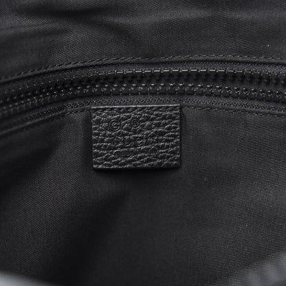 Gucci Nylon Monogram Medium Flat Messenger Bag Black 6 of 12
