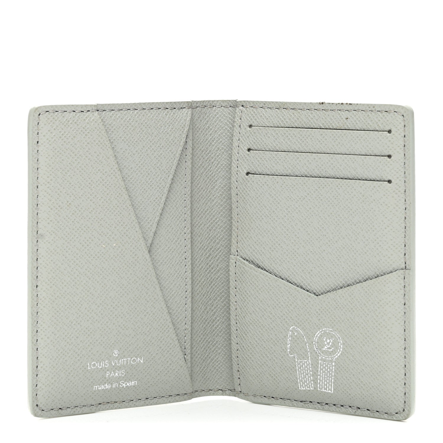 Louis Vuitton Monogram Pocket Organizer Gradient Grey 5 of 7