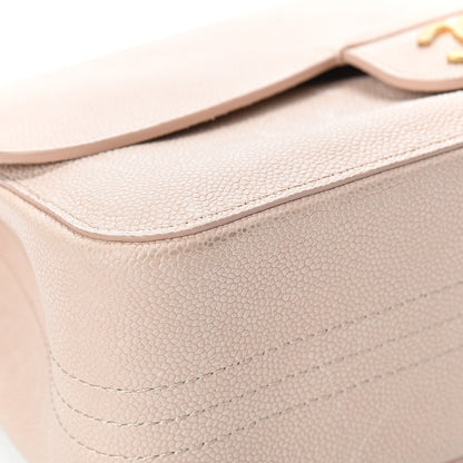 Chanel Grained Calfskin Jumbo Classic Pure Double Flap Nude 9 of 15
