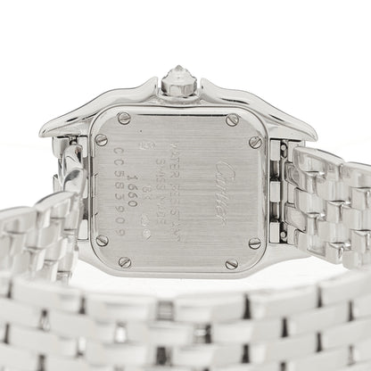 Cartier 18K White Gold Diamond 22mm Panthere Quartz Watch 4 of 4