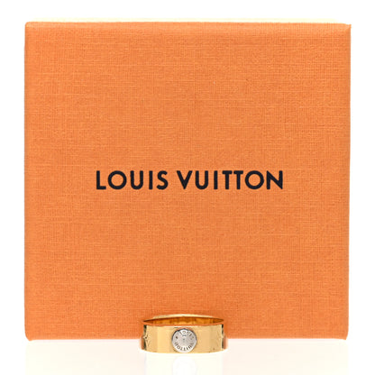 Louis Vuitton Monogram Nanogram Ring Gold 7 of 7