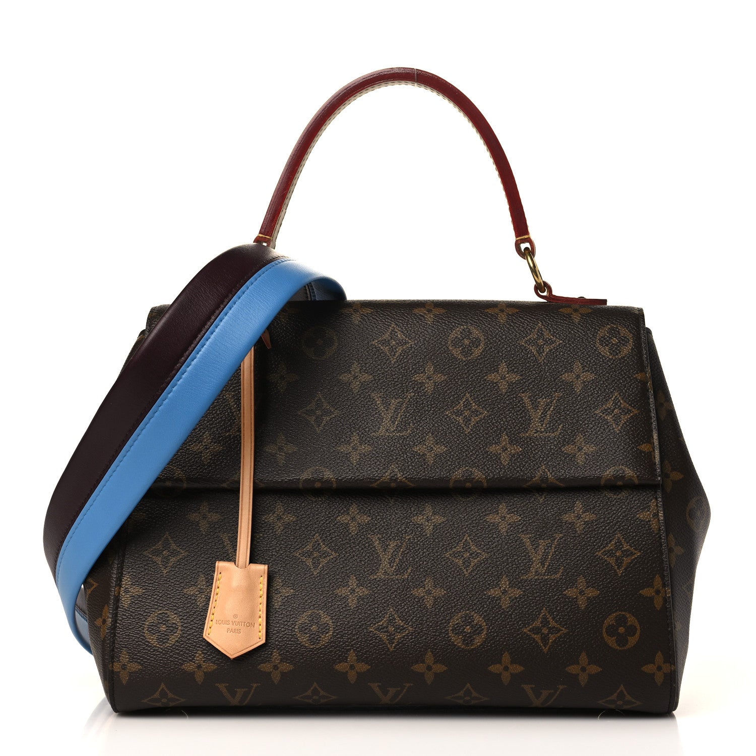 Louis Vuitton Monogram Cluny MM Blue Glacial 1 of 8
