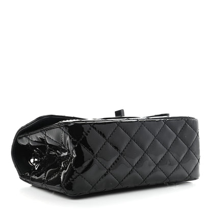 Chanel Patent Calfskin Quilted 2.55 Reissue Mini Flap So Black 4 of 11