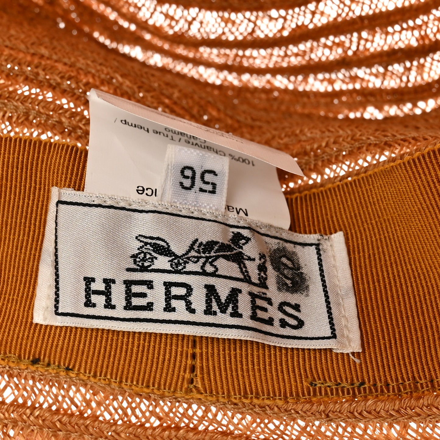Straw Panama Hat 56 Natural