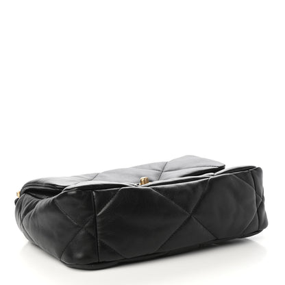 Chanel Lambskin Quilted Medium Chanel 19 Flap Black 4 of 8