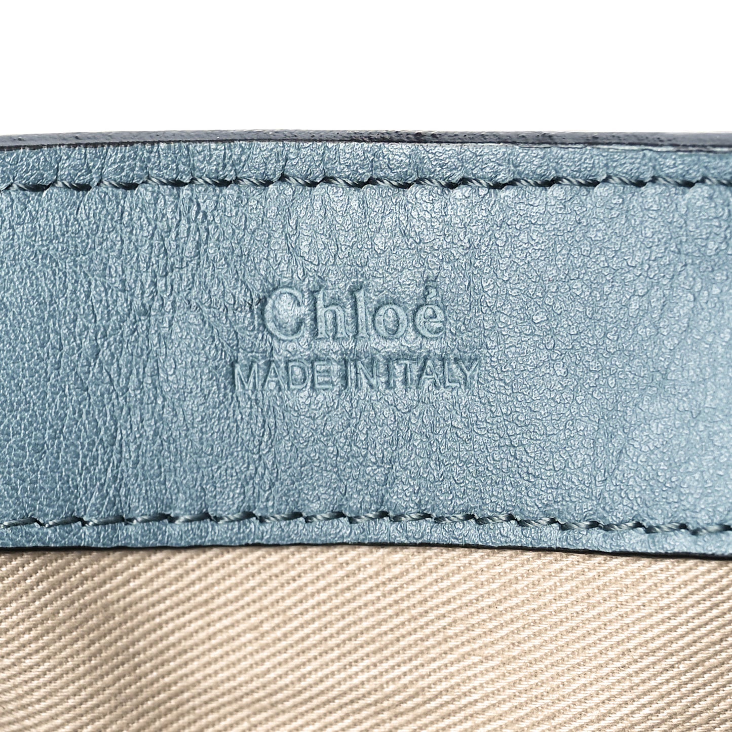 Calfskin Mini Faye Day Shoulder Bag Cloudy Blue