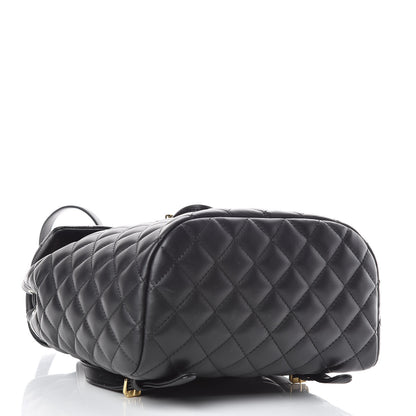 Chanel Lambskin Quilted Small Urban Spirit Backpack Black 4 of 9