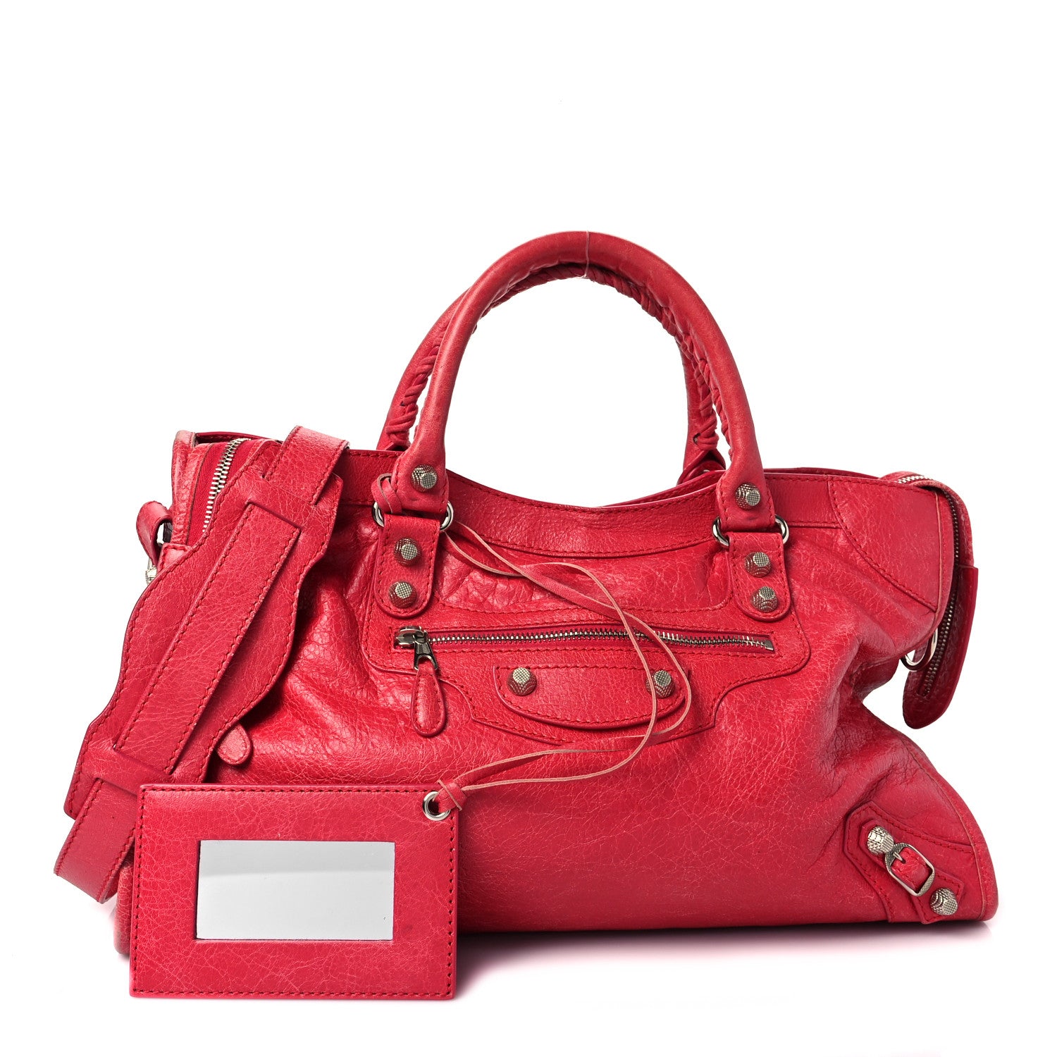 Balenciaga Agneau Giant 12 Rose Gold Hardware City Rose Thulian 1 of 7