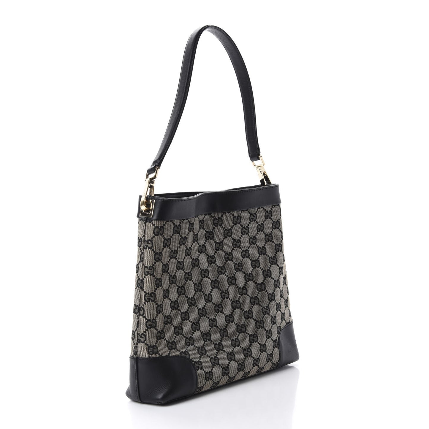 Monogram Shoulder Bag Black