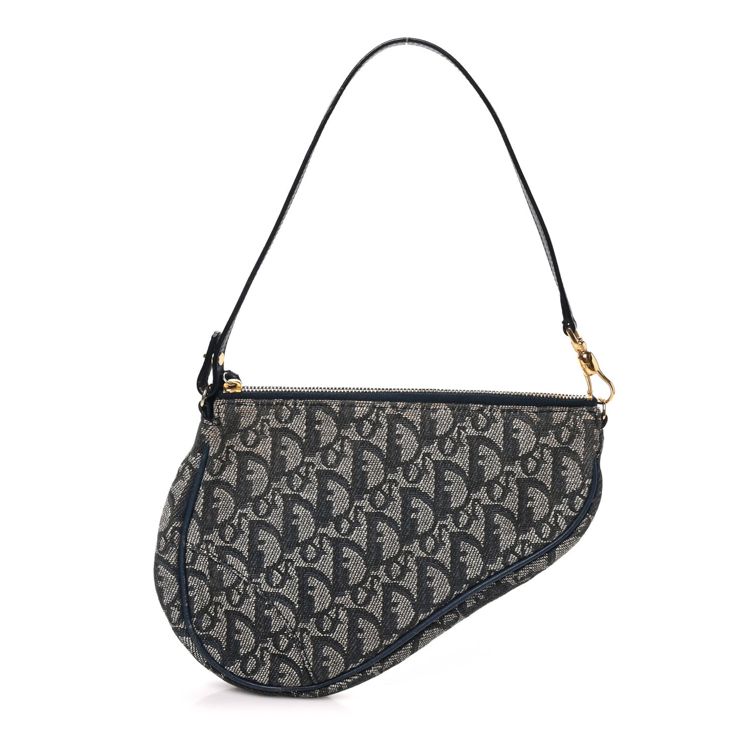 Monogram Mini Saddle Pochette Navy