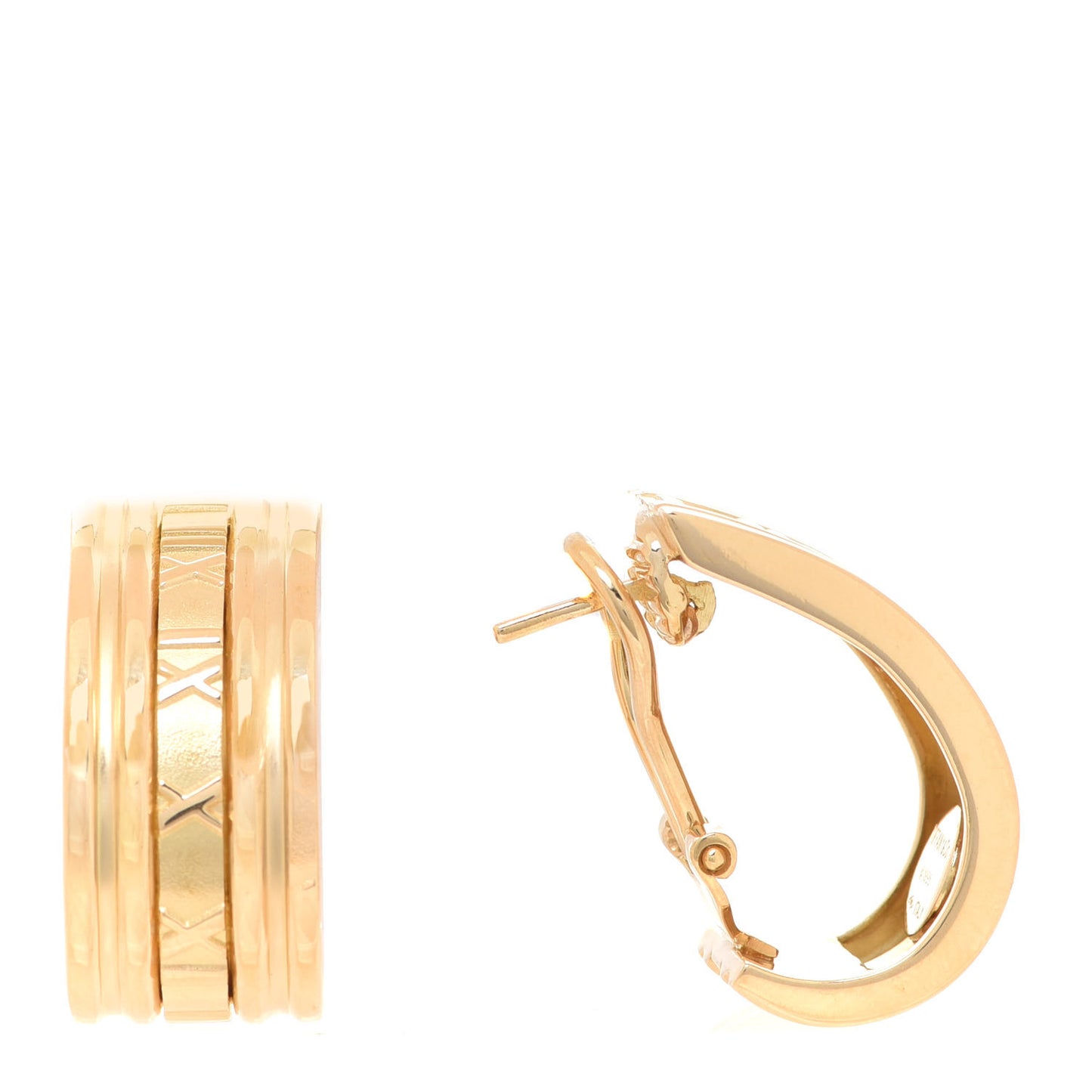 18K Yellow Gold Atlas Earrings