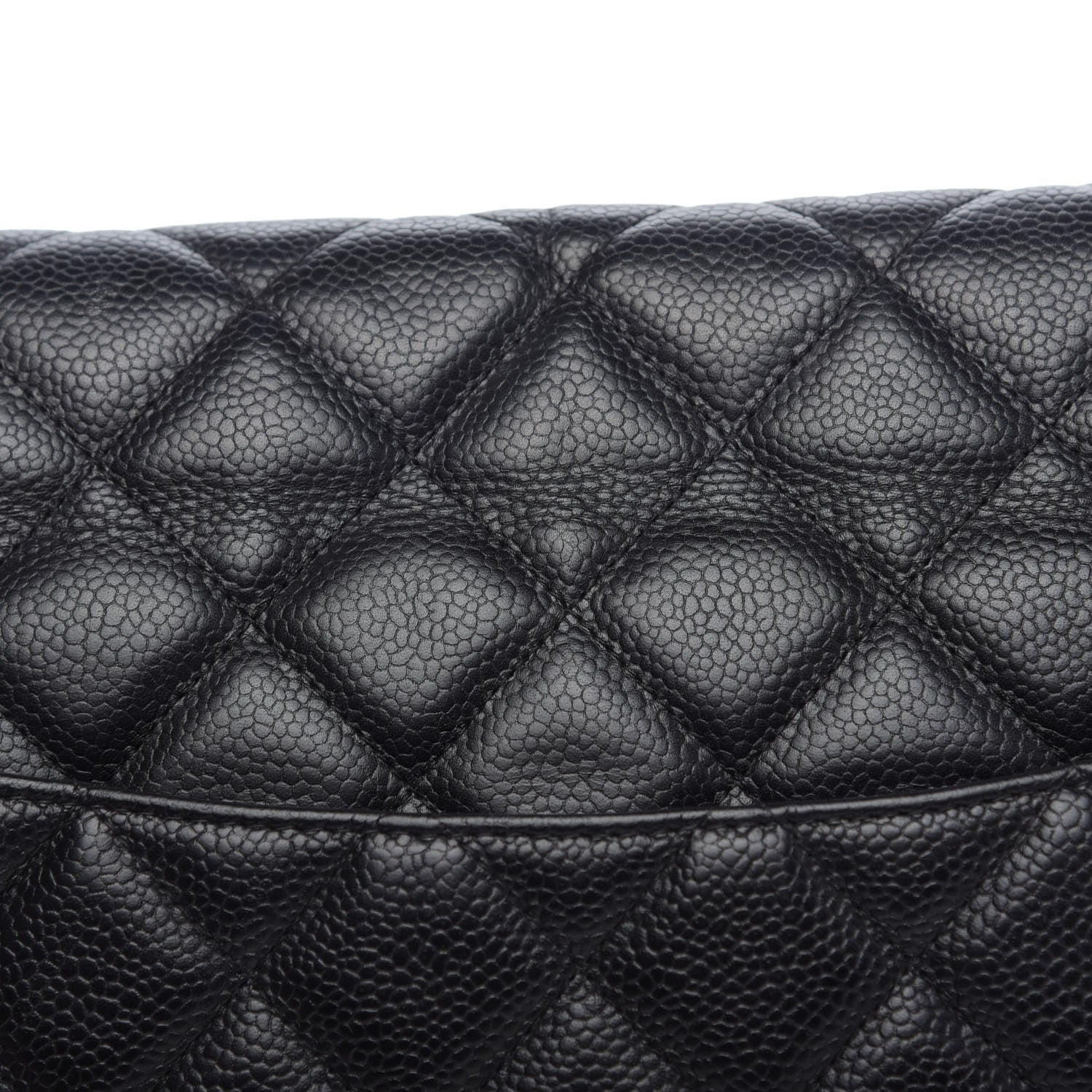 Chanel Caviar Quilted Maxi Single Flap Black 11 of 13