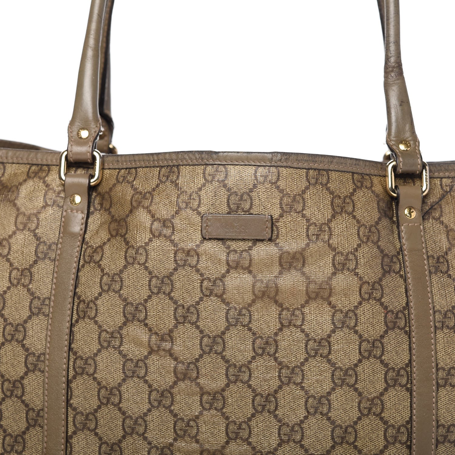 Gucci GG Plus Monogram Large Joy Tote Beige 10 of 22