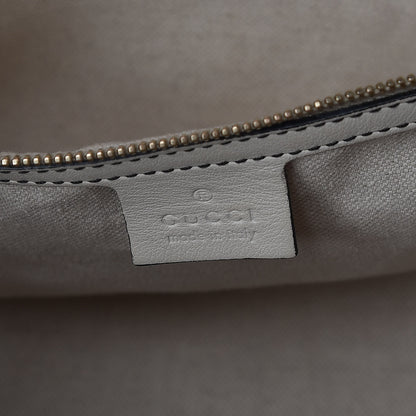 Gucci Guccissima Signature Medium Emily Shoulder Bag Mystic White 6 of 14