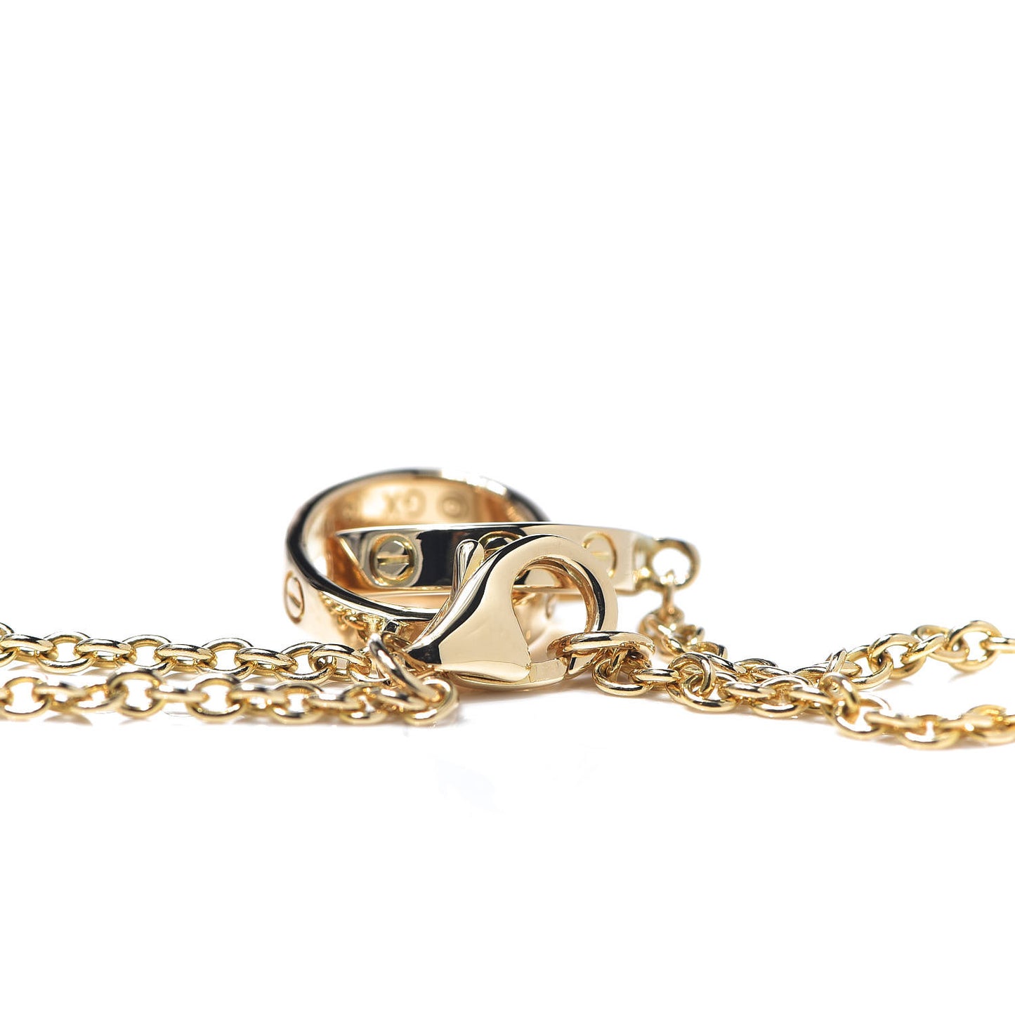 18K Yellow Gold Interlocking LOVE Bracelet