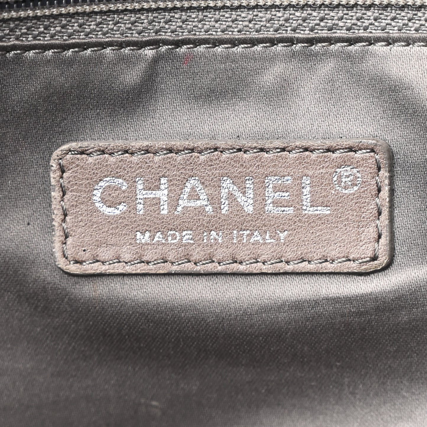 Coated Canvas Quilted Le Marais Flap Black