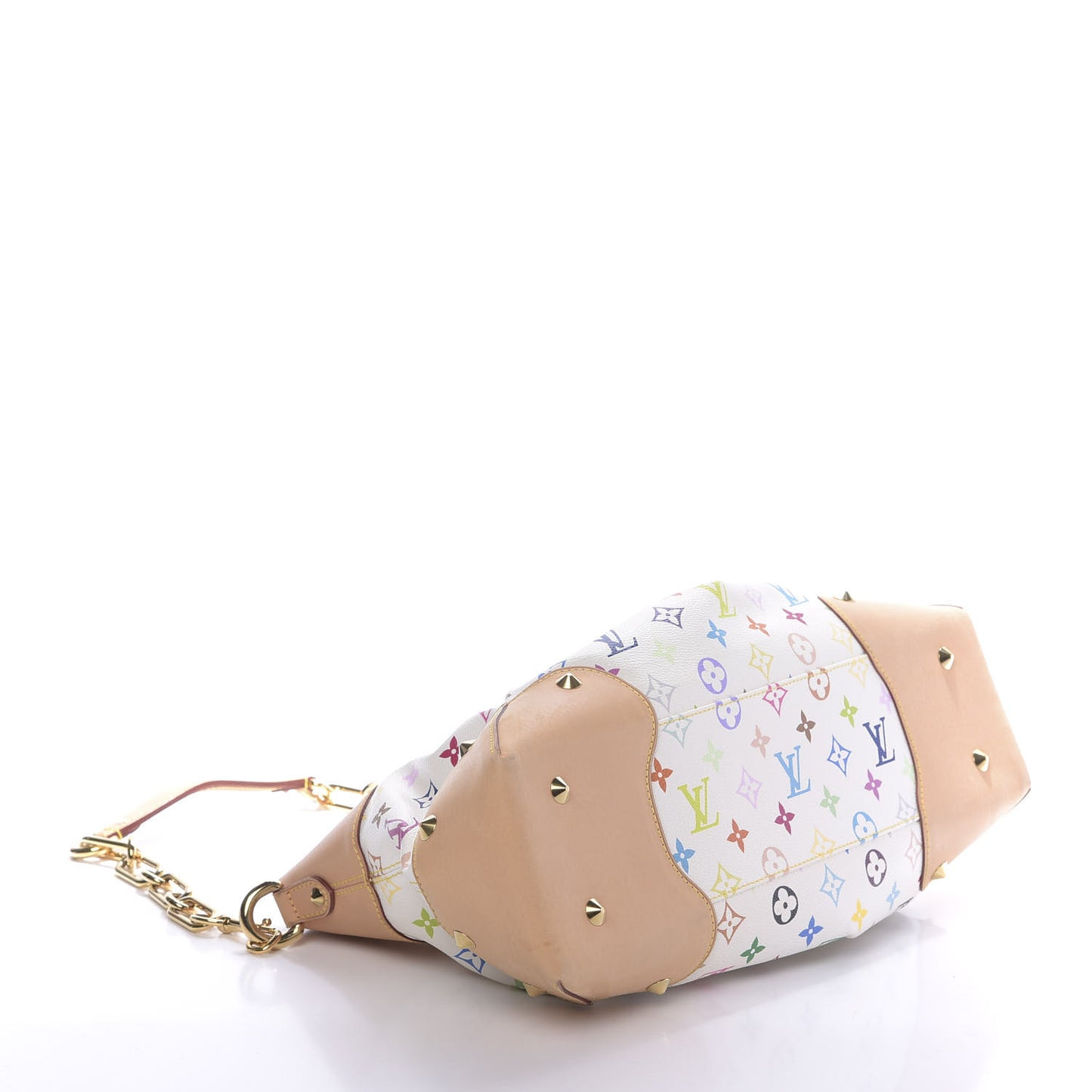 Monogram Multicolor Judy GM White