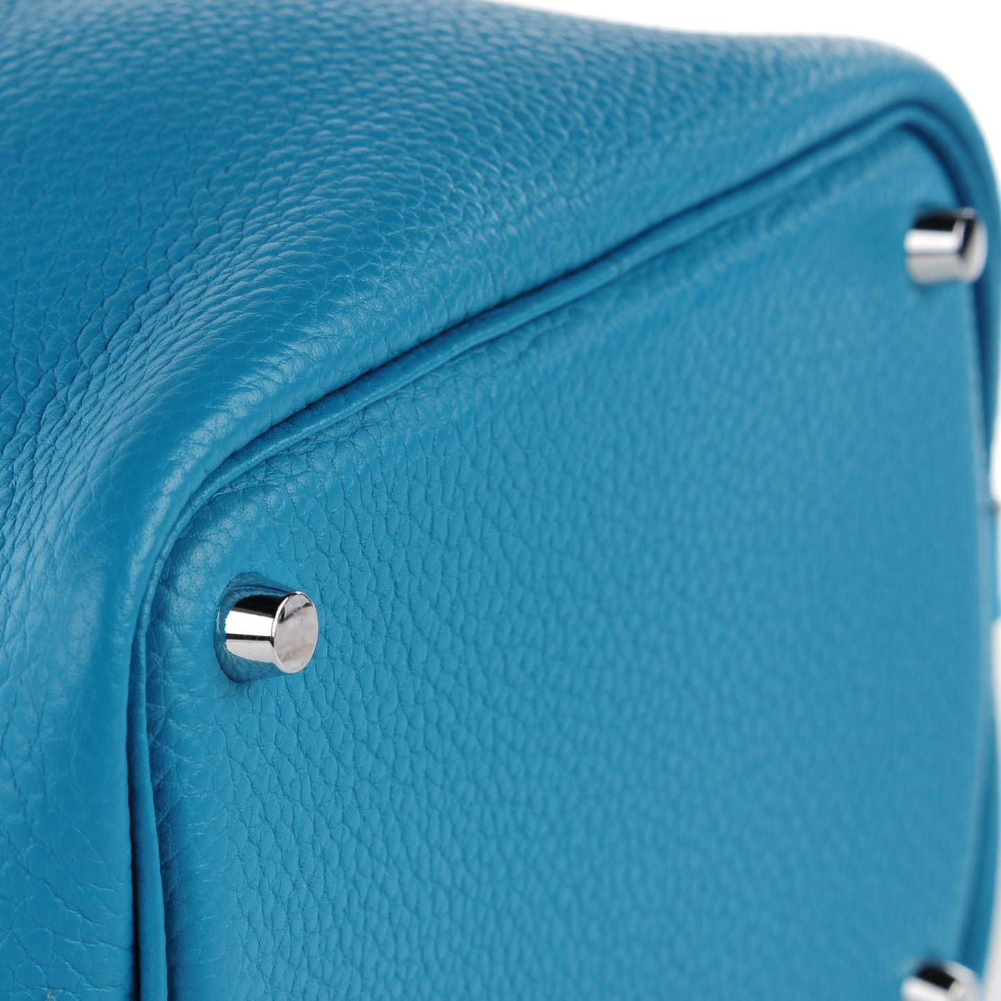 Taurillon Clemence Picotin Lock 18 PM Turquoise