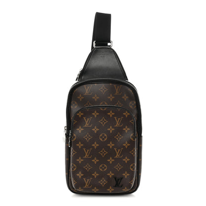 Louis Vuitton Monogram Macassar Avenue Sling Bag NM 1 of 8