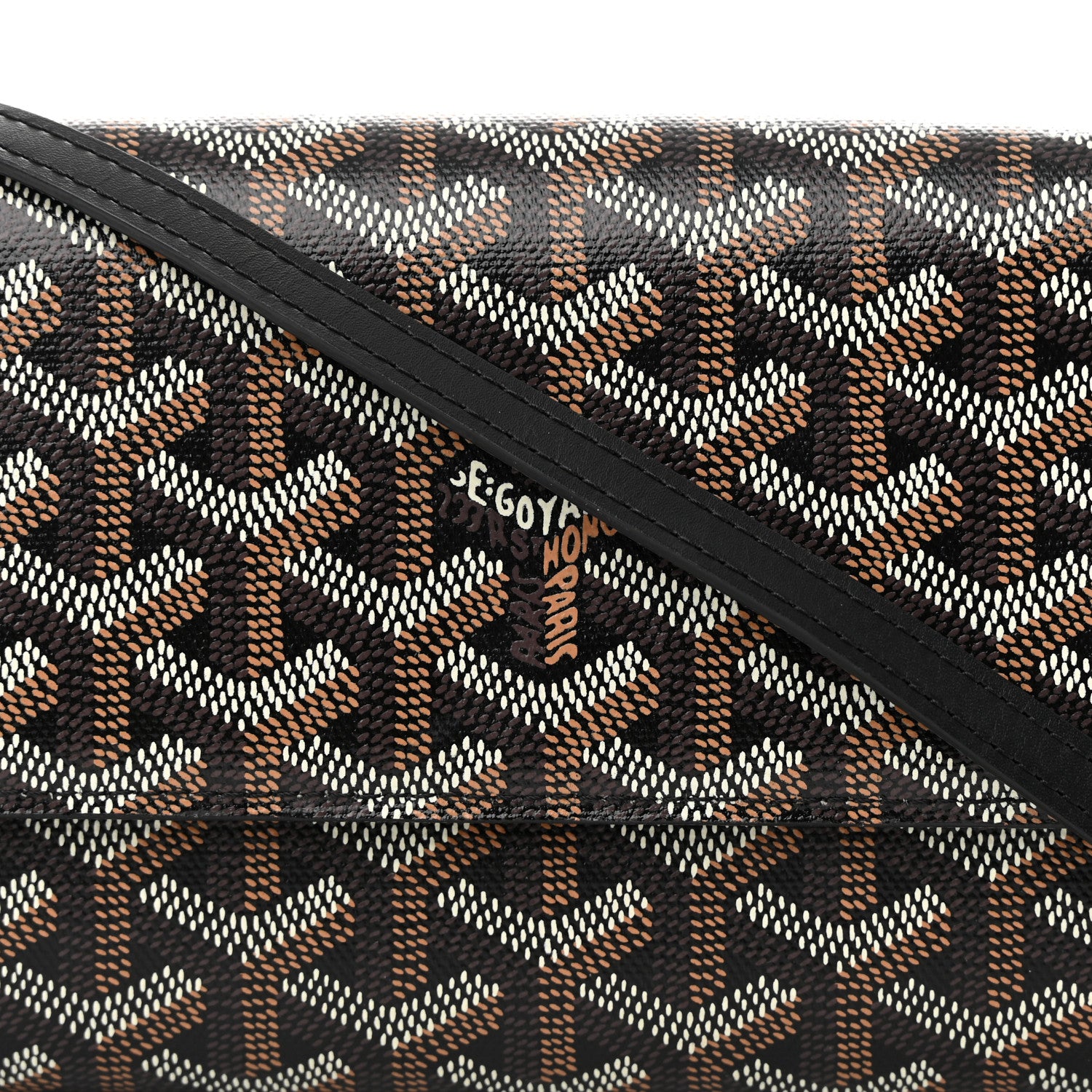 Goyard Goyardine Varenne Continental Wallet Black 7 of 13