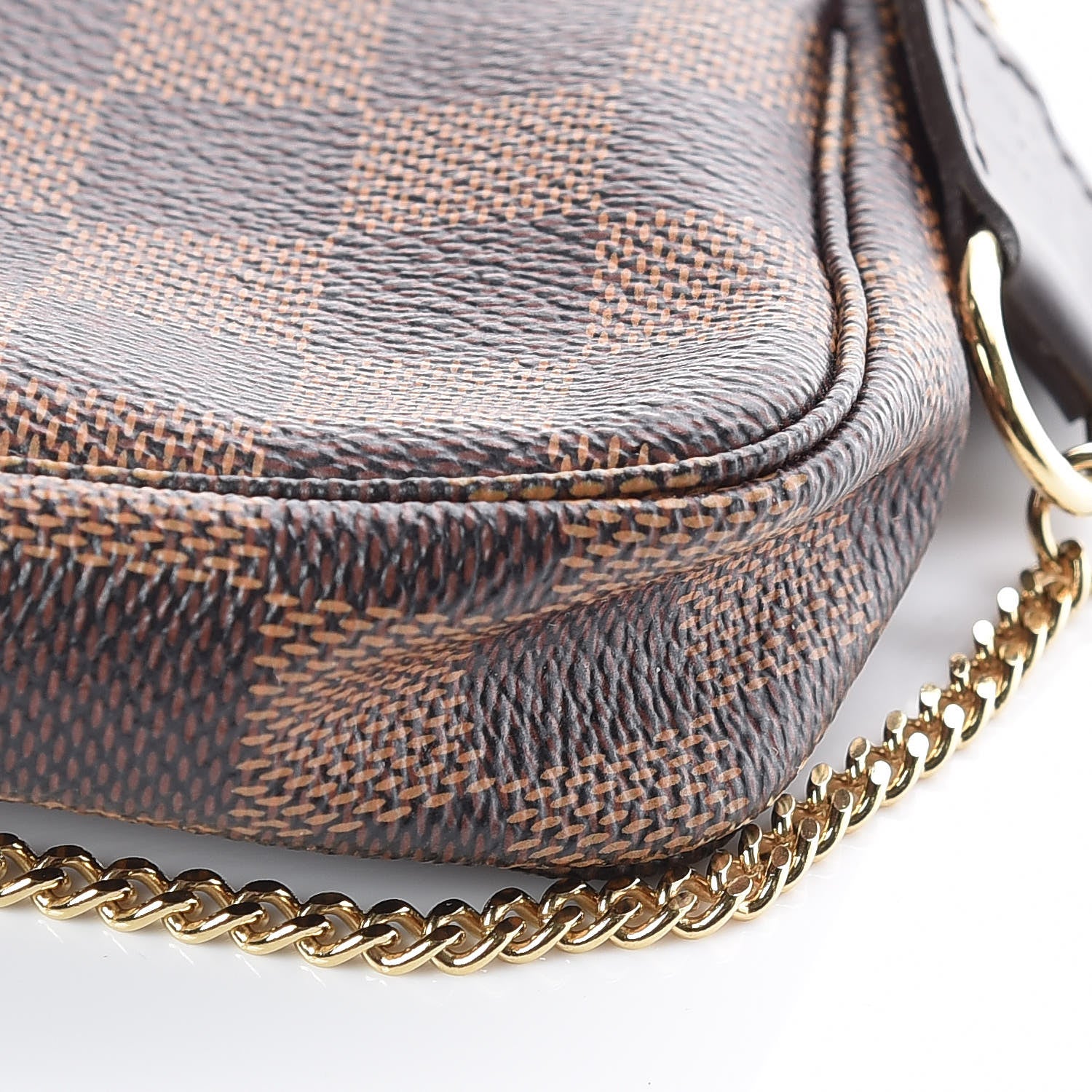 Louis Vuitton Damier Ebene Mini Pochette Accessories 6 of 11