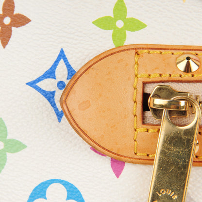 Louis Vuitton Monogram Multicolor Alma White 9 of 11