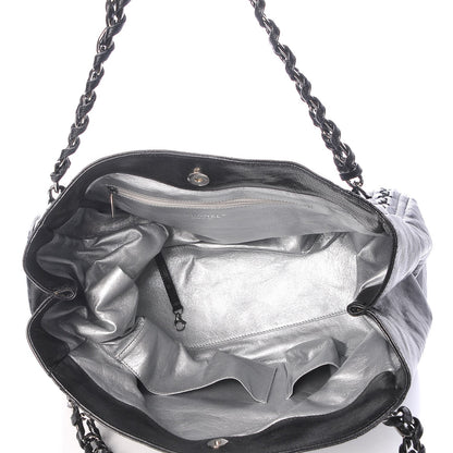Chanel Glazed Caviar East West Modern Chain Tote Black 7 of 7