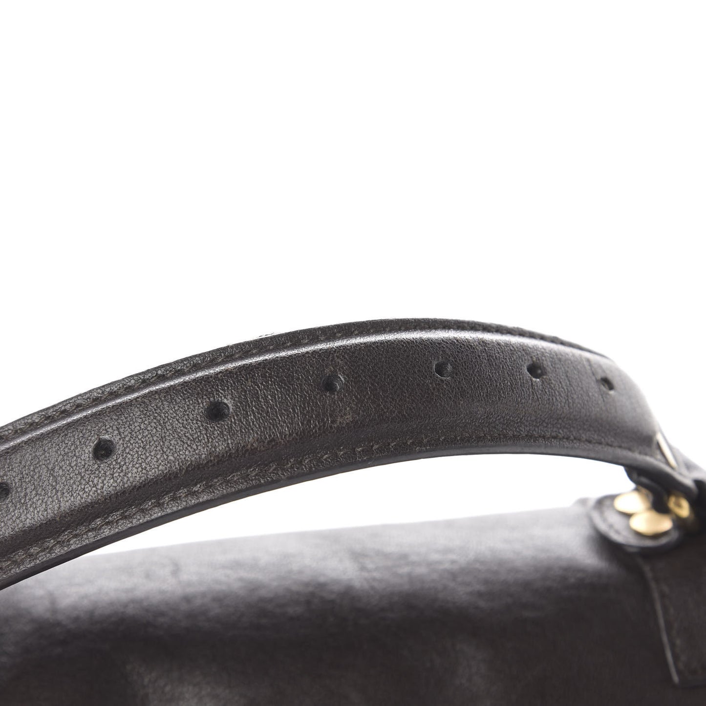 Lambskin Medium PS1 Satchel Dark Chocolate