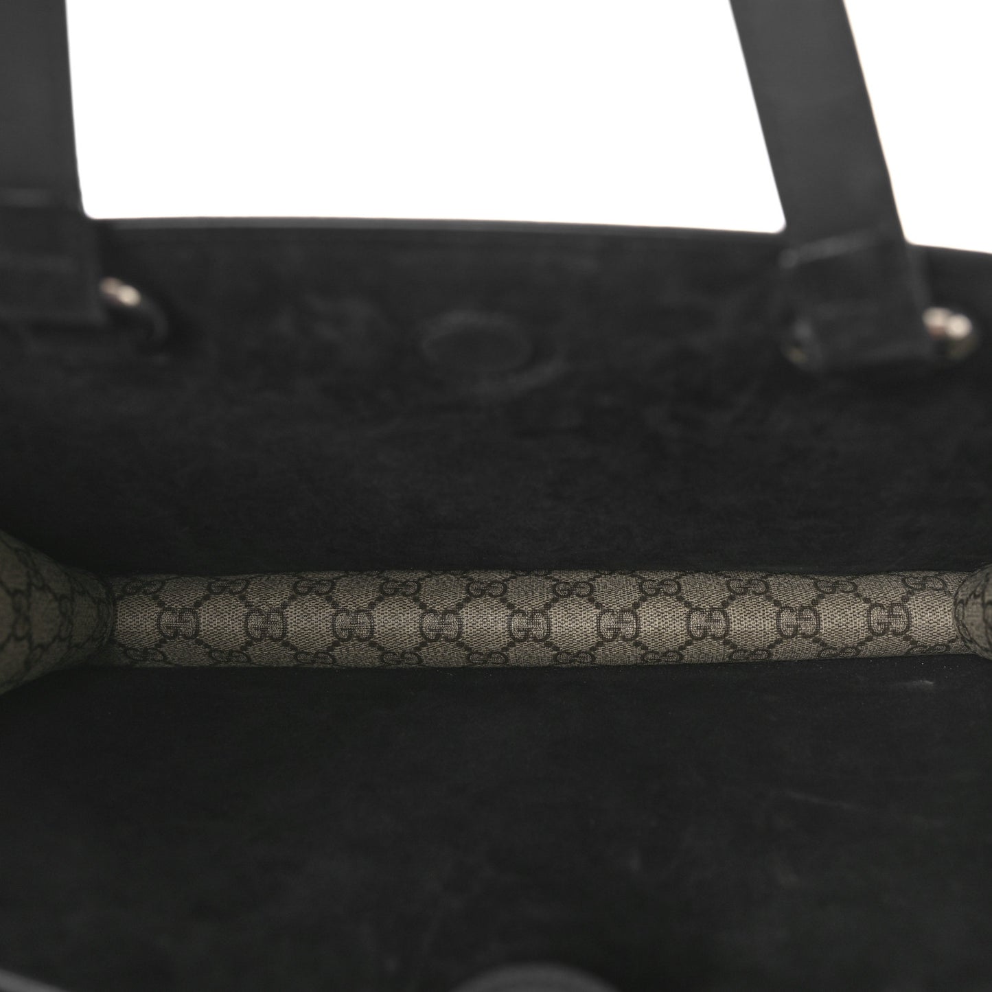 GG Supreme Monogram Dionysus Tote Beige Black