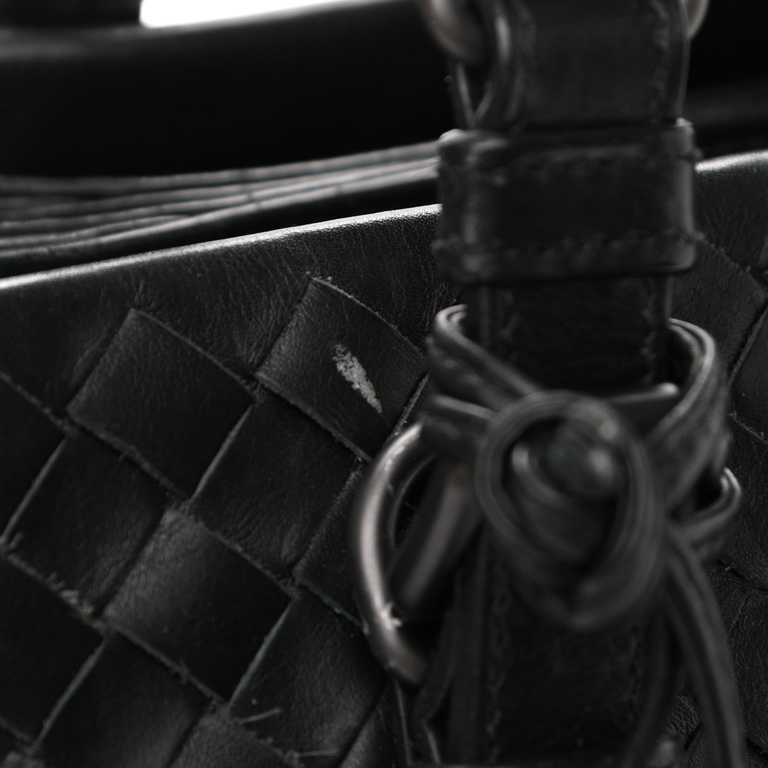 Bottega Veneta Light Calf Intrecciato Small Roma Black 11 of 11