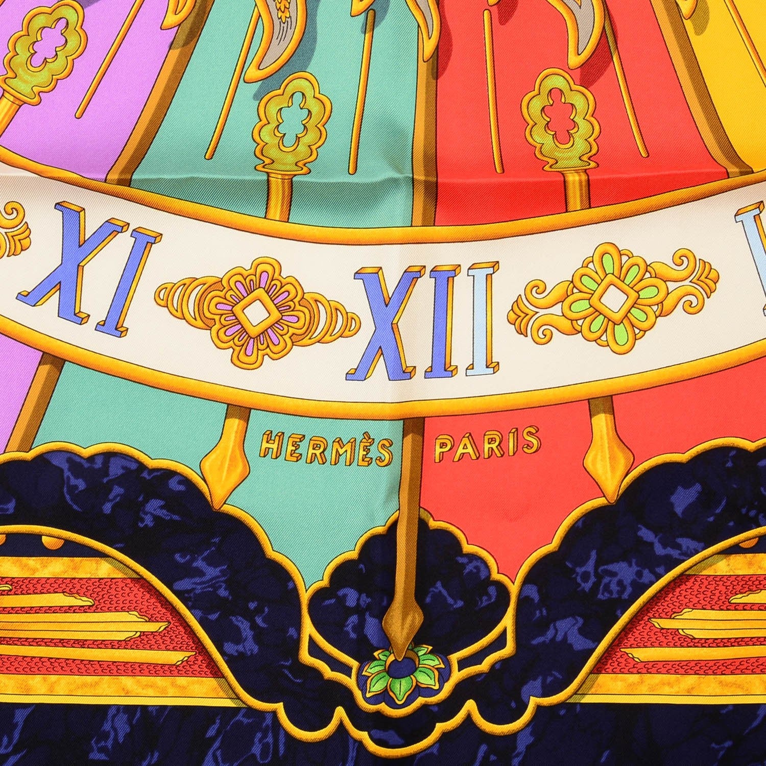 Hermes Silk Carpe Diem Scarf 90 3 of 6