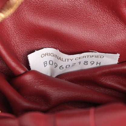 Bottega Veneta Nappa Intrecciato Mini Jodie Dark Red 7 of 10