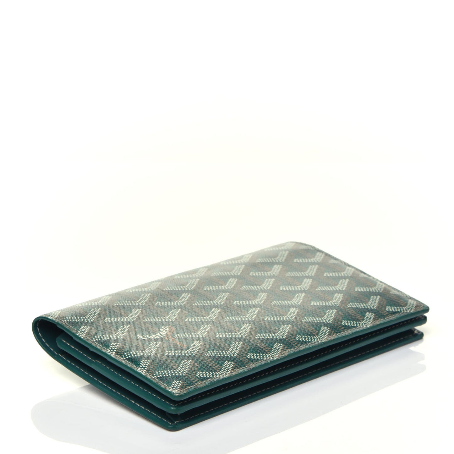 Goyardine Richelieu Wallet Green