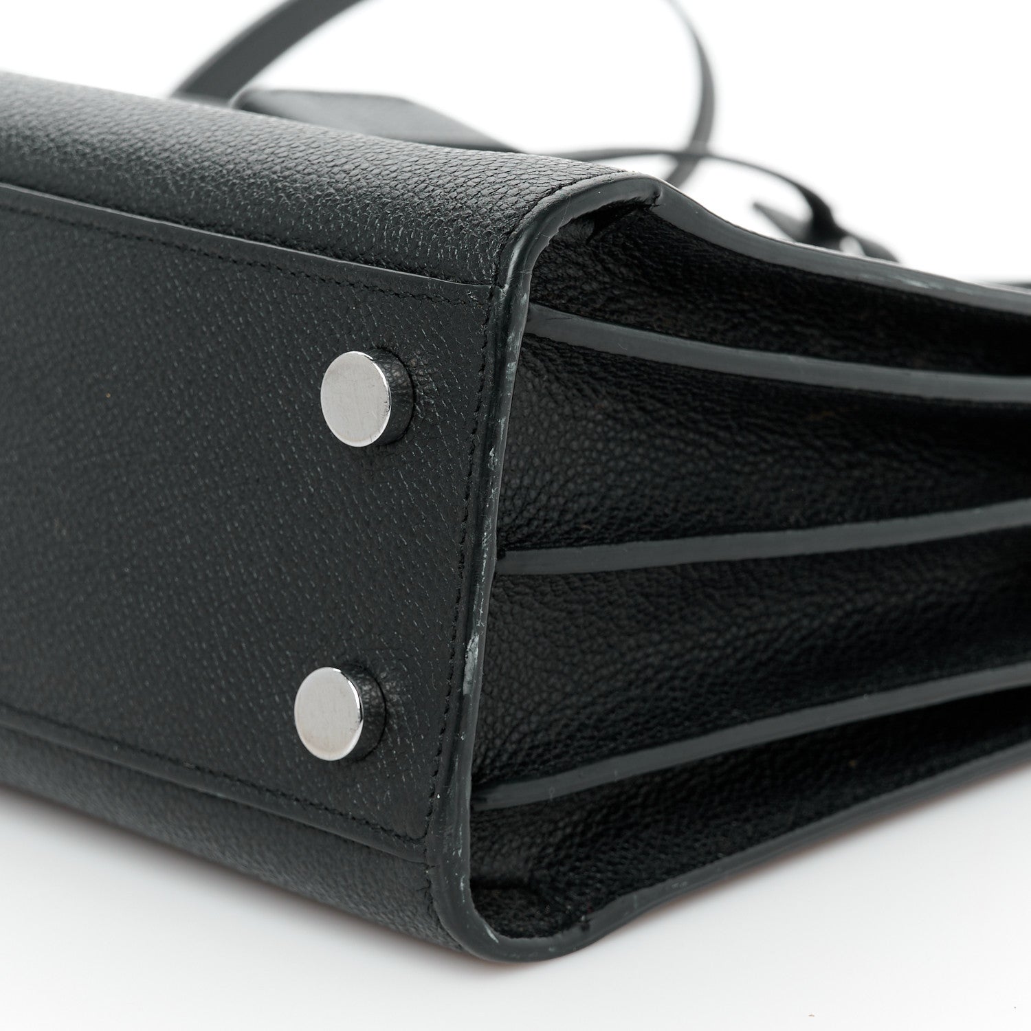 Saint Laurent Grained Calfskin Nano Sac De Jour Black 12 of 13