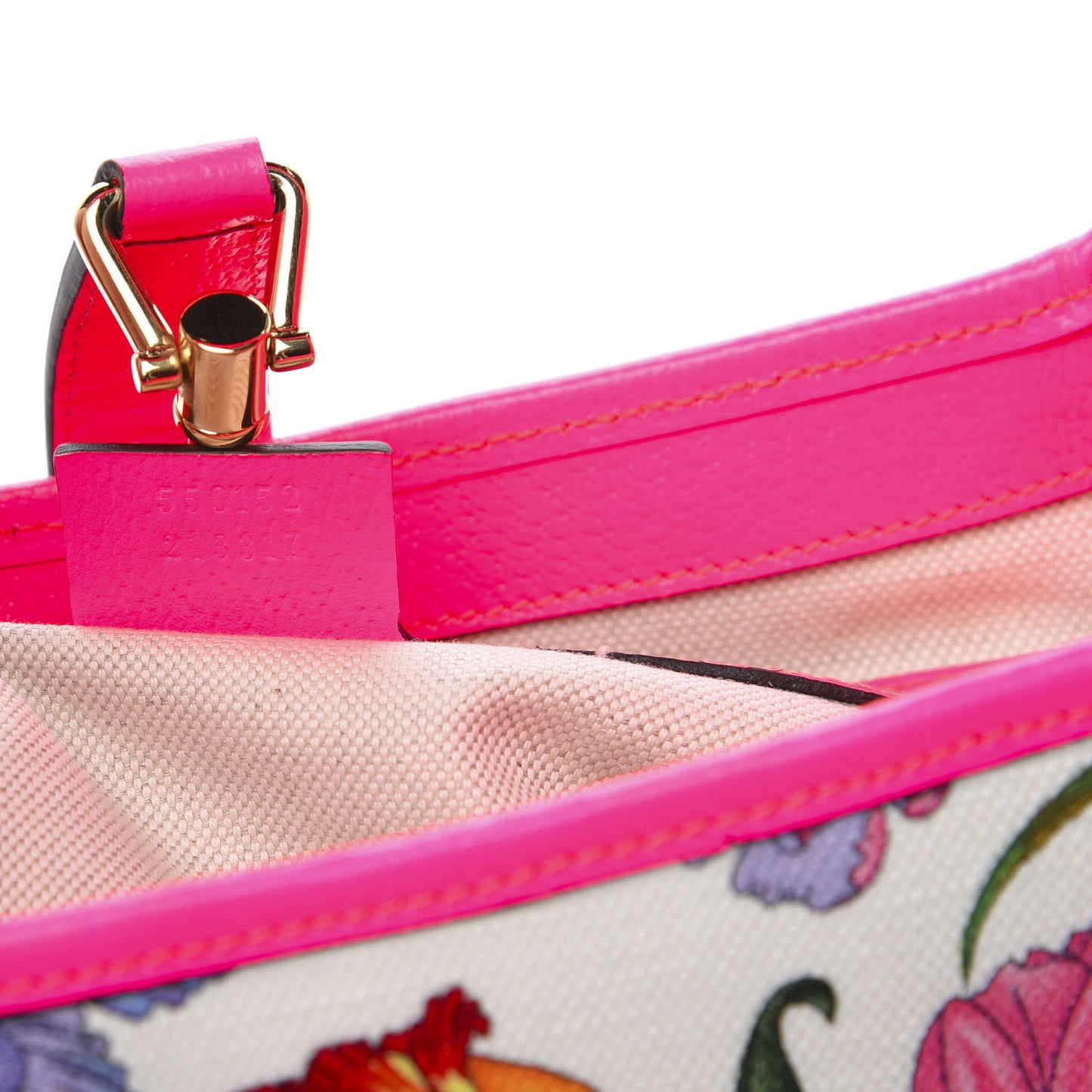 Canvas Flora Medium Jackie Hobo Fuchsia