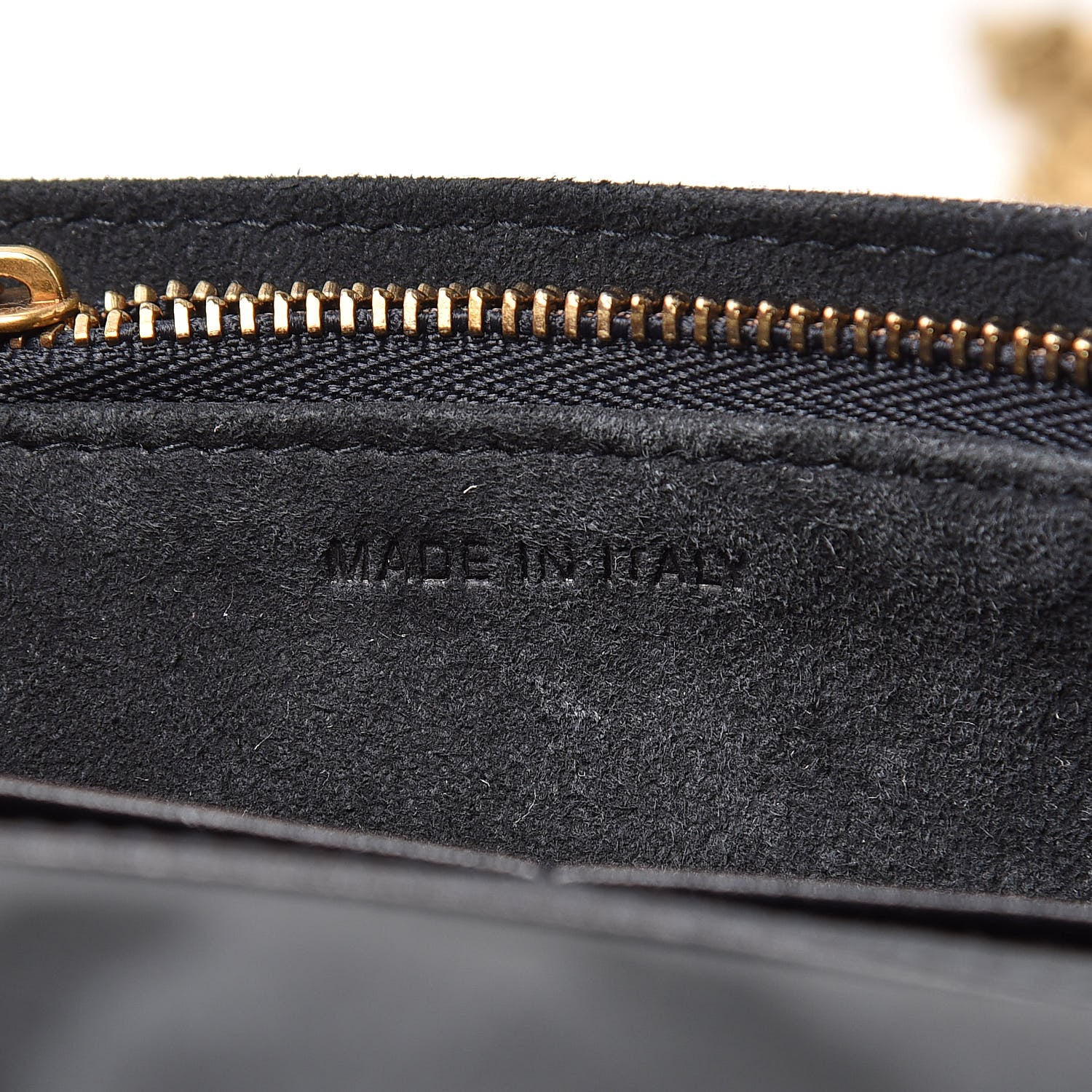 Christian Dior Denim Studded Wallet on Chain Pouch Blue 7 of 12