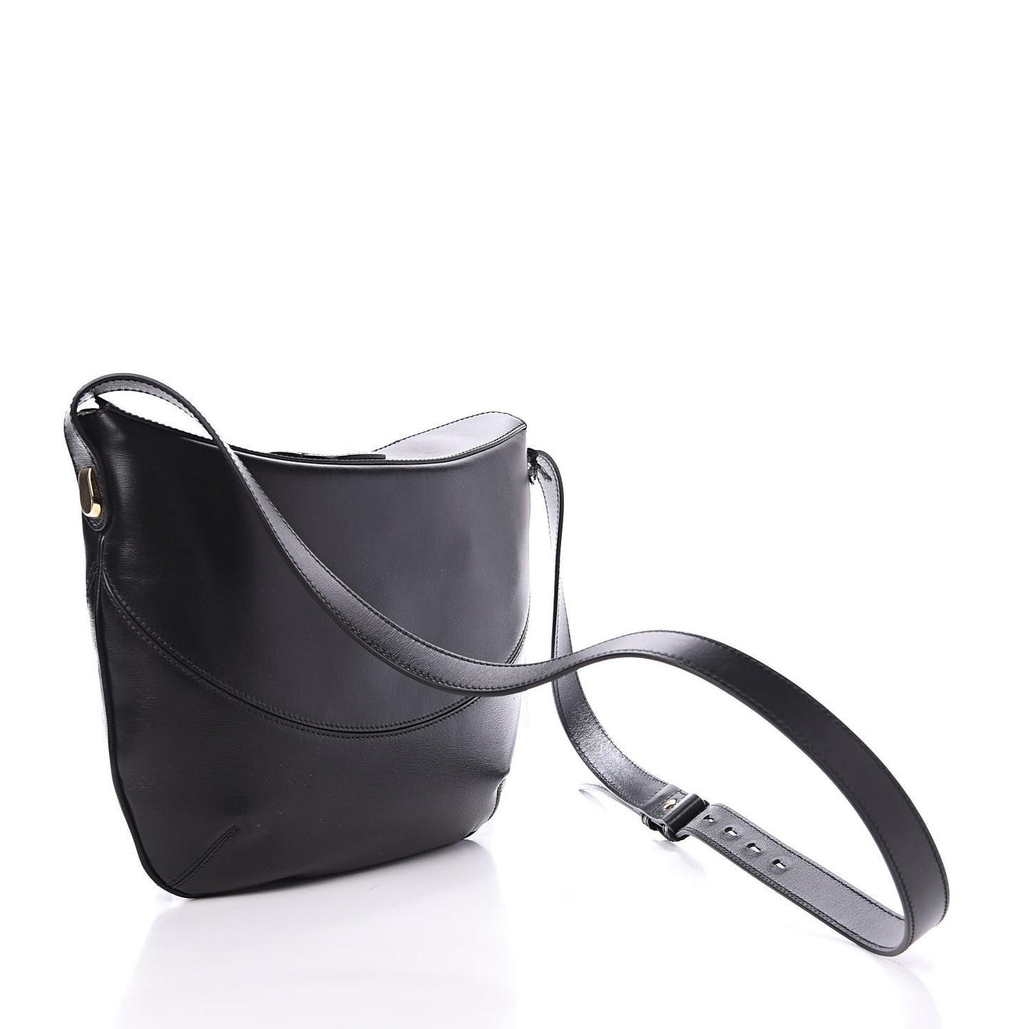 Calfskin Medium Arli Shoulder Bag Black