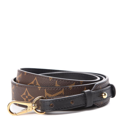 Louis Vuitton Monogram Bandouliere Shoulder Strap XL Black 1 of 6
