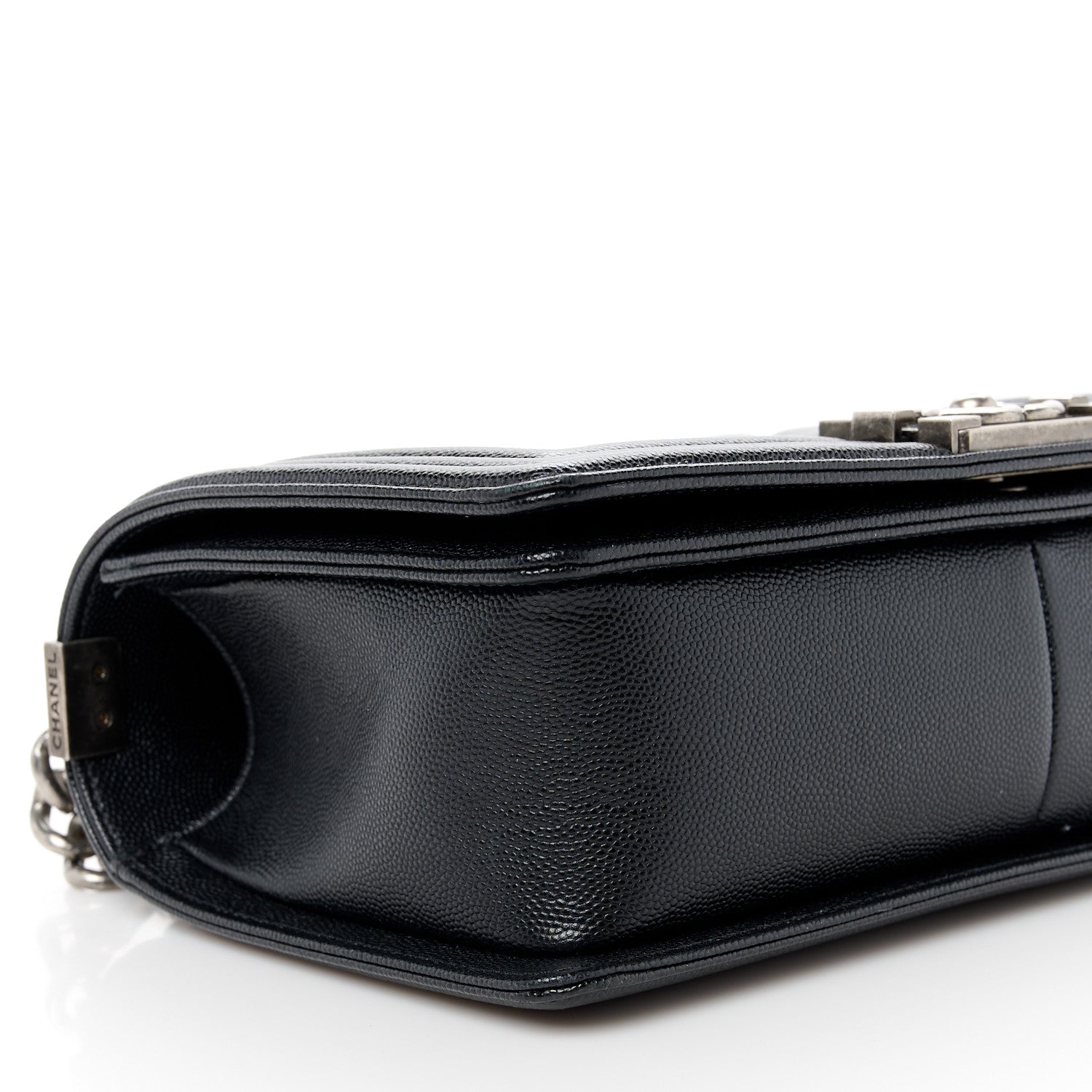 Chanel Caviar Quilted Medium Boy Flap Black 9 of 11
