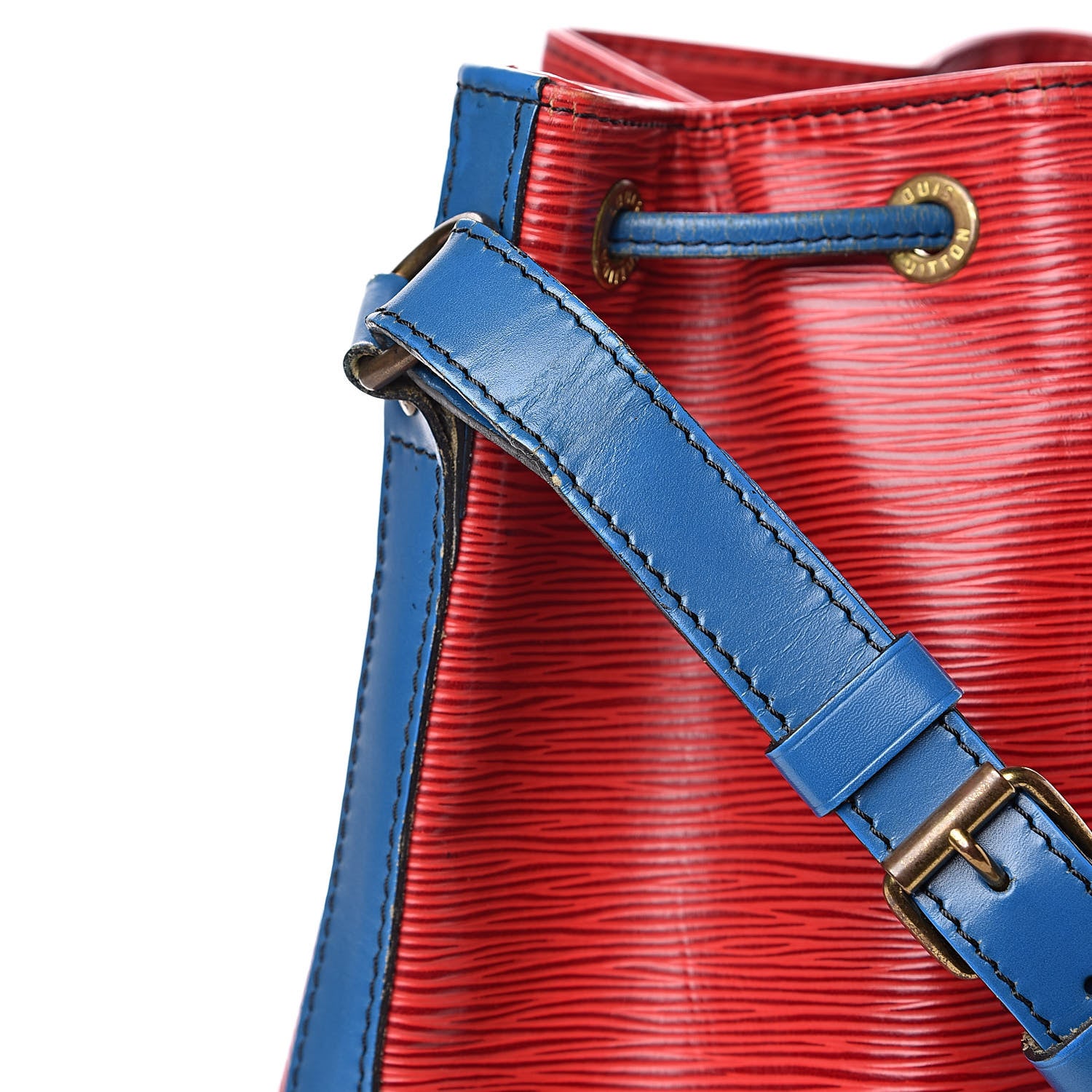 Louis Vuitton Epi Tri-Color Noe Castillan Red Toledo Borneo 13 of 19